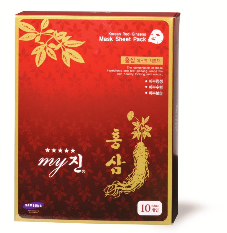 GOLD MY JIN Korea Red Ginseng Mask Sheet P... Made in Korea